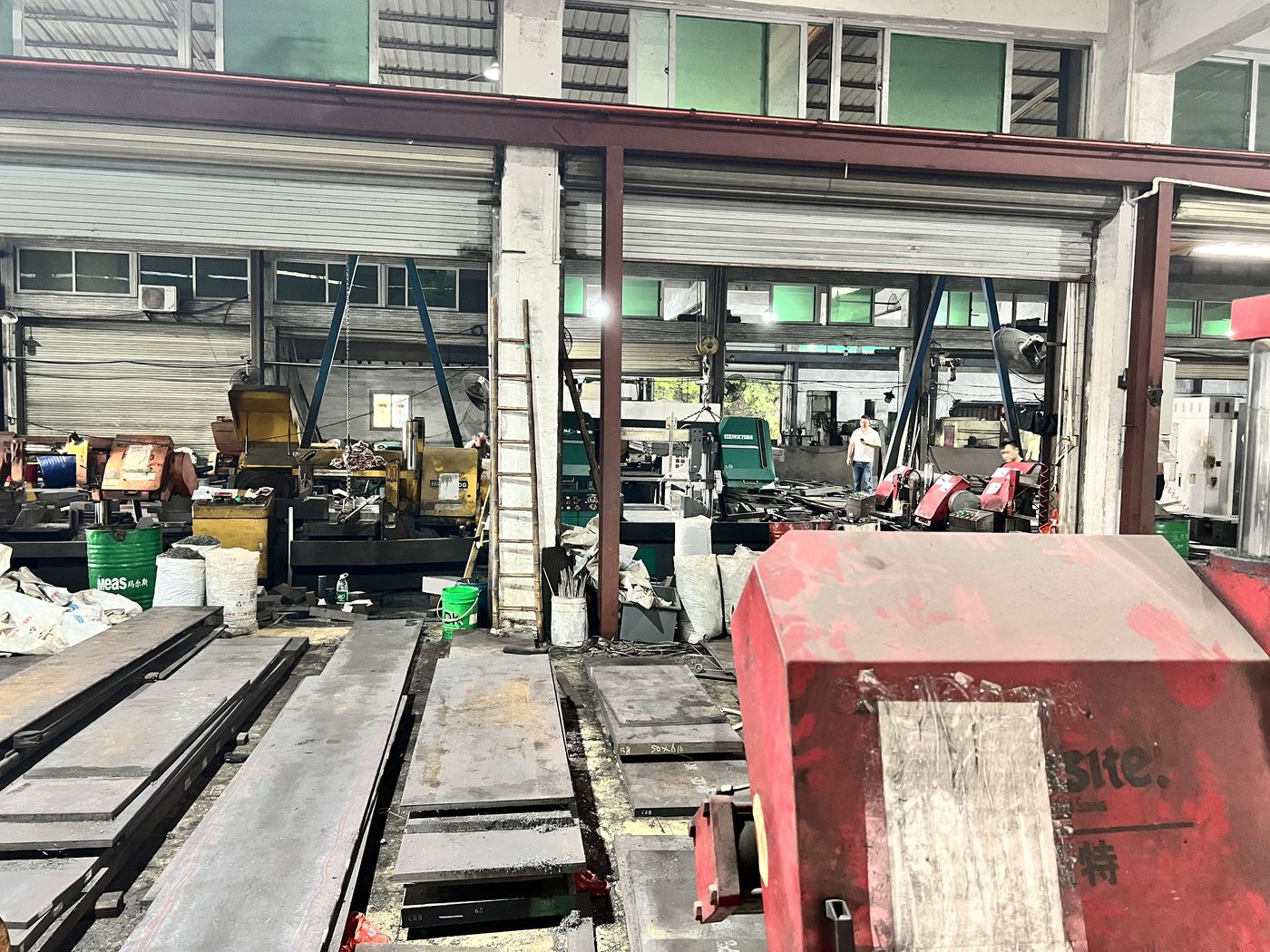 大水磨加工车间现场